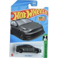 Hot Wheels Tesla Model Y, HW Green Speed 1/10 [Gray] 37/250