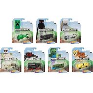 Hot Wheels 2020 1:64 Gaming Characters Cars Minecraft Complete Set of 7