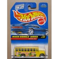 Hotwheels School Bus-Mixed Signals Series #4-4 #736