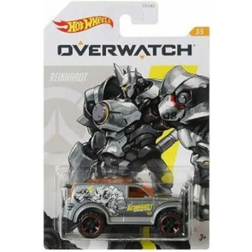  Hot Wheels Overwatch Car Series Complete Set of 5 Diecast Vehicles