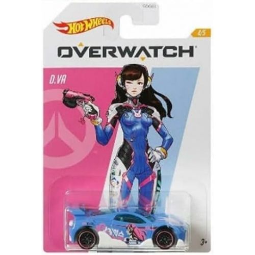  Hot Wheels Overwatch Car Series Complete Set of 5 Diecast Vehicles