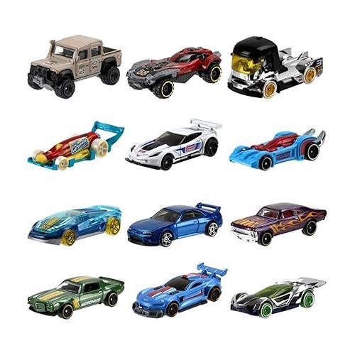  Mattel Hot Wheels 72 Count Random Case Basic Die-Cast Toy Cars