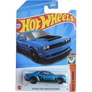 Hot Wheels '18 Dodge Challenger SRT Demon, Muscle Mania 6/10 [Blue] (HCW30-M9C0P)