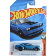 Hot Wheels '18 Dodge Challenger SRT Demon, Muscle Mania 6/10 [Blue] (HCW30-M9C0P)