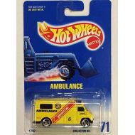 Hot Wheels 1991-71 Ambulance Blue Card 1:64 Scale