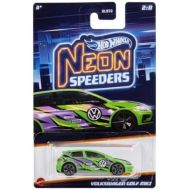 Hot Wheels Neon Speeders 1:64 Diecast (Volkswagon Golf MK7 2/8)