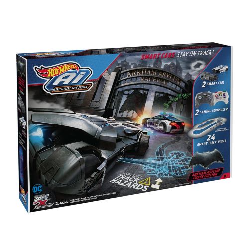  Hot Wheels Ai Starter Set Arkham Asylum Chase Edition Track Set