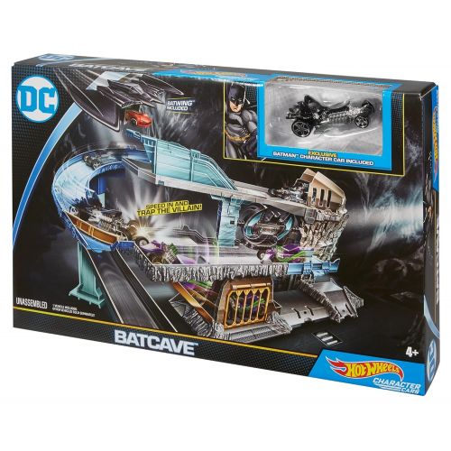  Hot Wheels DC Batcave Playset