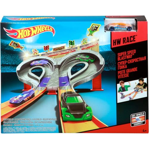  [아마존베스트]Hot Wheels Super Speed Blastway Track Set [Amazon Exclusive]
