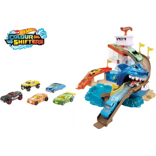  [아마존베스트]Hot Wheels Color Shifters Sharkport Showdown [Amazon Exclusive]