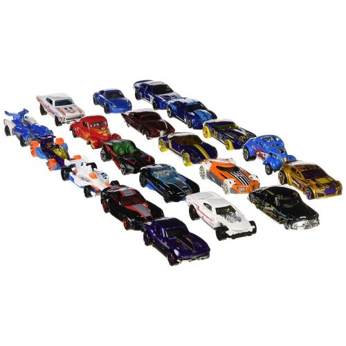  [아마존 핫딜]  [아마존핫딜]Hot Wheels DXY59 20er Pack 1:64 Die-Cast Fahrzeuge Geschenkset, je 20 Spielzeugautos, zufallige Auswahl, ab 3 Jahren