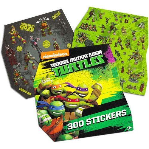  Imagine Ink Coloring Book Bundle Including 3 No Mess Magic Ink Activity Books Featuring Hot Wheels, Paw Patrol, and Despicable Me Minions with 300 TMNT Stickers