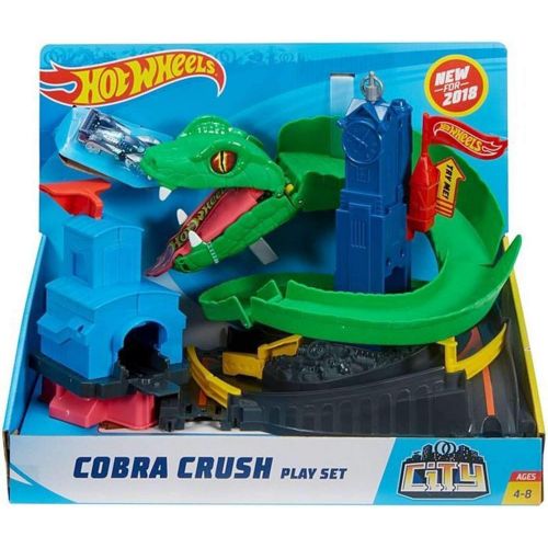  Hot Wheels City Cobra Crush Playset