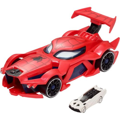  FDM61 Hot Wheels Marvel Spider-Man Web Car Launch [Amazon Exclusive]