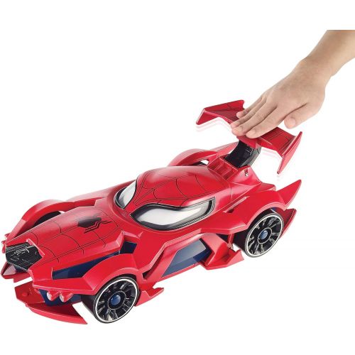  FDM61 Hot Wheels Marvel Spider-Man Web Car Launch [Amazon Exclusive]