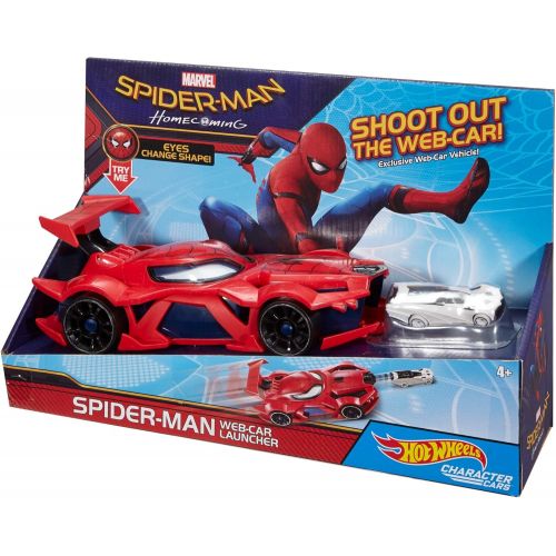  FDM61 Hot Wheels Marvel Spider-Man Web Car Launch [Amazon Exclusive]
