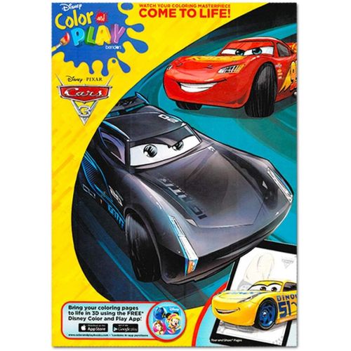  Coloring Books for Boys Super Set ~ Bundle Includes 5 Books and Race Car Stickers (Hot Wheels, Transformers, Blaze, Jurassic World, Disney Cars Party Pack)