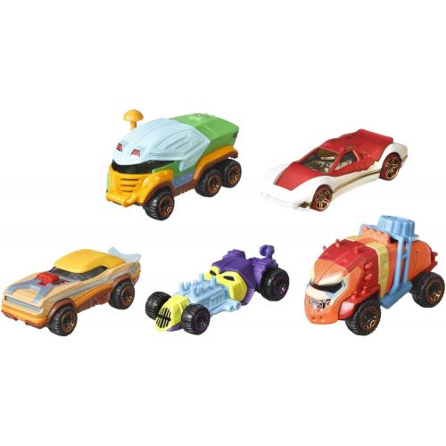  Hot Wheels Masters of the Universe 5 Pack of 1:64 Scale Character Cars