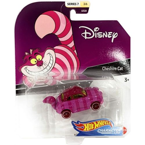  Hot Wheels Disnery Pixar Character Cars Series 7 1/64 Scale Cheshire Cat Vehicle(3/6)