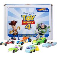 Disney and Pixar Toy Story 4 Character Cars by Hot Wheels 1:64 Scale Woody, Buzz Lightyear, Bo Peep, Forky, Ducky and Bunny, and Rex Ages 3 and Up [Amazon Exclusive]