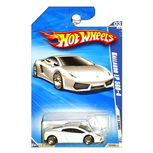  Hot Wheels 2010 All Stars Lamborghini Gallardo LP 560-4 White