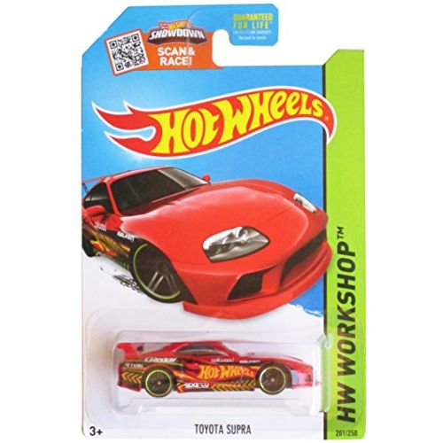  Hot Wheels 2015 HW Workshop Toyota Supra 201/250, Red