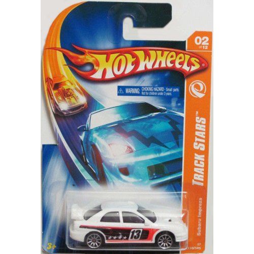  Track Stars Series #2 Subaru Impreza Hot Wheels #2007-110 1:64 Scale Collectible Die Cast Car