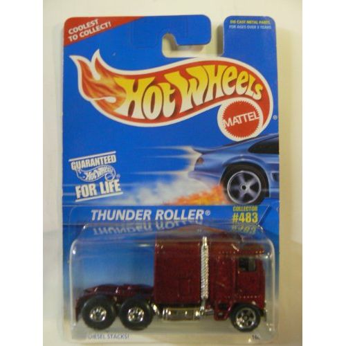  Hot Wheels Thunder Roller on Coolest to Collect Card Variant. Collector #483