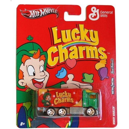  HIWAY HAULER * LUCKY CHARMS * Hot Wheels General Mills Cereal 2011 Nostalgia Series 1:64 Scale Die-Cast Vehicle