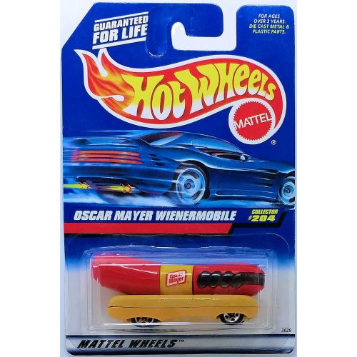  Hot Wheels oscar mayer Wienermobile All Blue Card #204