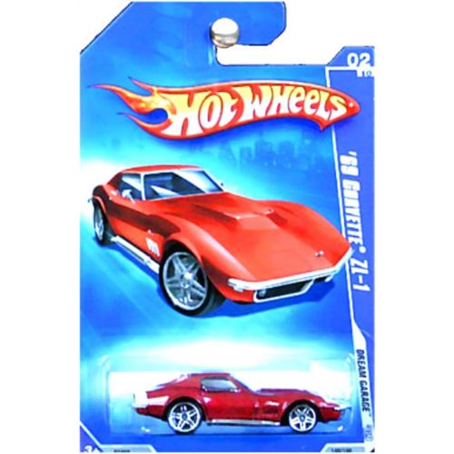  Hot Wheels 2009 Dream Garage 1969 Chevrolet Chevy Corvette ZL-1 ZL1 Red