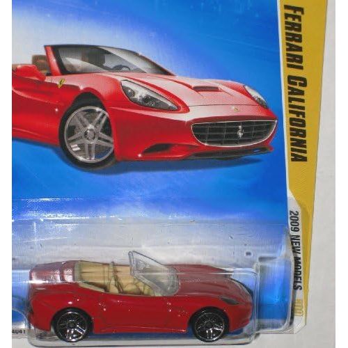  Hot Wheels 2009 Ferrari California New Models 38/42 1:64 Scale Die Cast Collectible Car