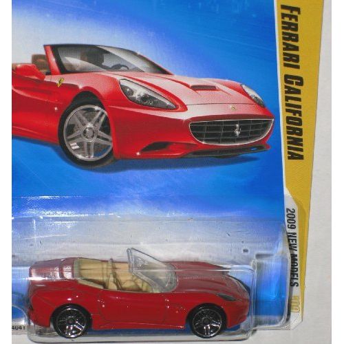  Hot Wheels 2009 Ferrari California New Models 38/42 1:64 Scale Die Cast Collectible Car