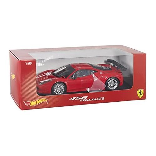  Hotwheels Heritage 1:18 Scale Ferrari 458 Italia GT2 Rosso