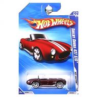 Hot Wheels 2010 Hot Auction Shelby Cobra 427 S/C SC Dark Red with White Stripes
