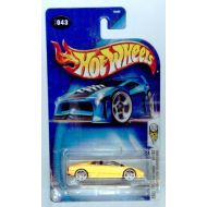 Hot Wheels 2003-043 First Editions Yellow Lamborghini Murcielago 1:64 Scale