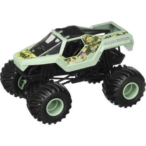  Hot Wheels Monster Jam Soldier Fortune Vehicle, 1:24 Scale
