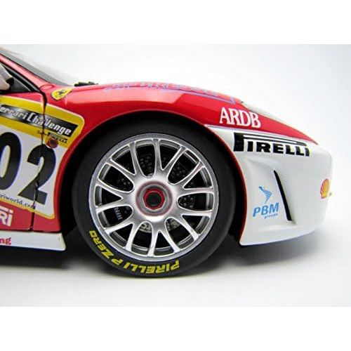  Hot Wheels FERRARI MODENA RACING #102 Modena Cars Racing #102 - 1:18 Scale Collectible Die Cast Car Model