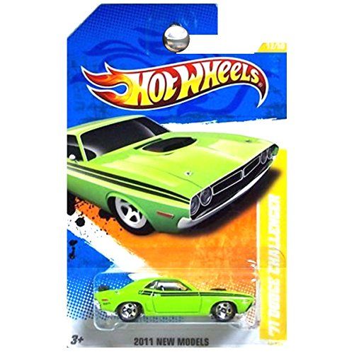  Hot Wheels 2011 New Models 1971 Dodge Challenger Lime Green