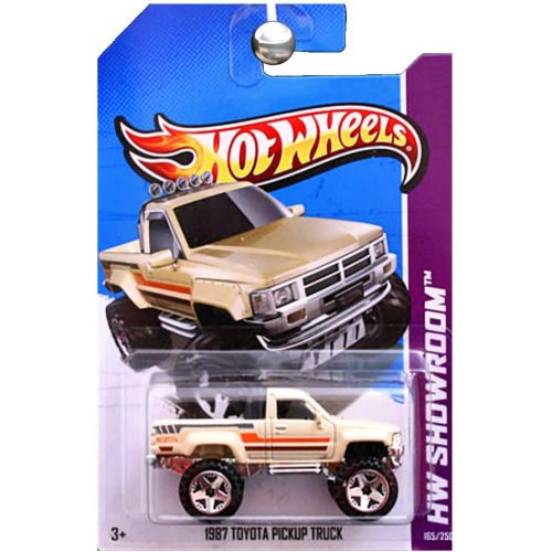  2013 Hot Wheels Hw Showroom - 1987 Toyota Pickup Truck - Tan