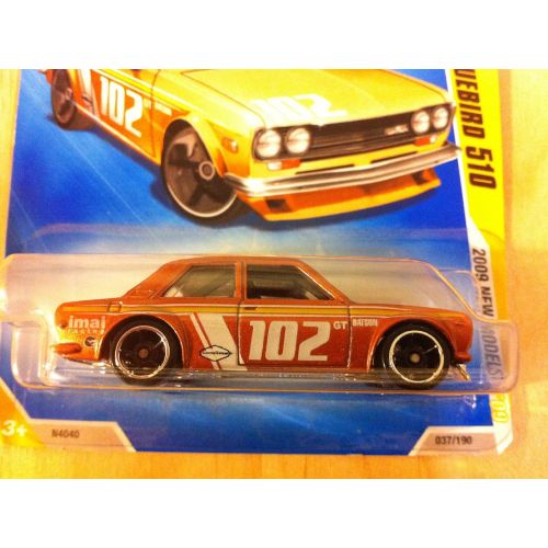  2009 Hot Wheels 037/190 Datsun Bluebird 510 Copper 1:64