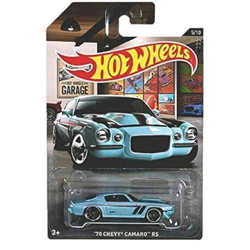  Hot Wheels Wal Mart Exclusive Garage Series 70 CHEVY CAMARO RS 5/10