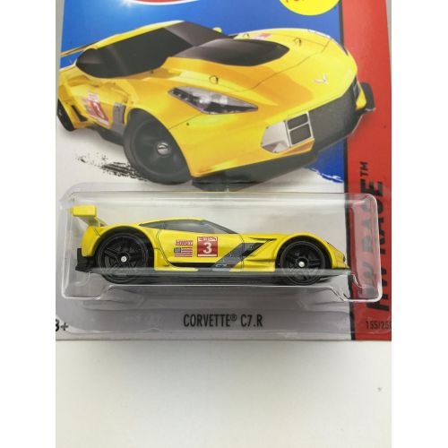  Hot Wheels, 2015 HW Race, Corvette C7.R [Yellow] 155/250