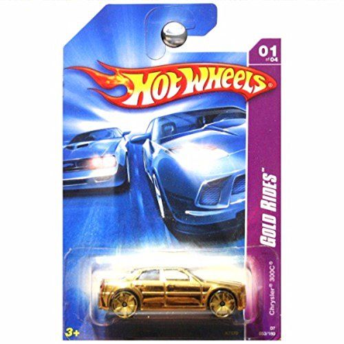  Hot Wheels 2007 Gold Rides Chrysler 300 300C Gold Foil