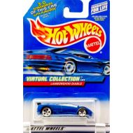 Hot Wheels Blue Lamborghini Diablo 2000 1:64 Scale Virtual Collection Die Cast Car #114