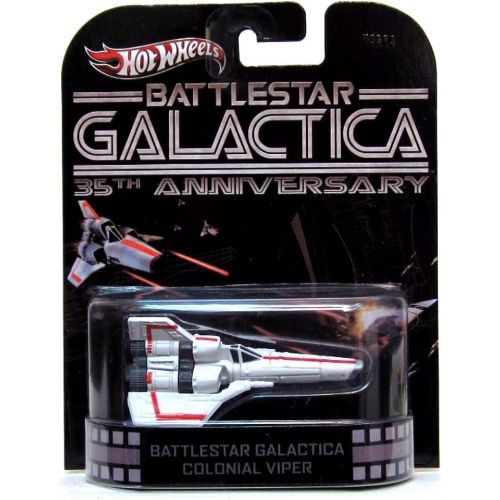  Hot Wheels Retro Battlestar Galactica 35th Anniversary 1:64 Die Cast Vehicle Colonial Viper