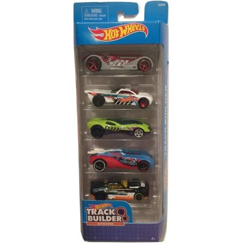  Hot Wheels 2017 Track Builder System 5-Pack (Version 1)