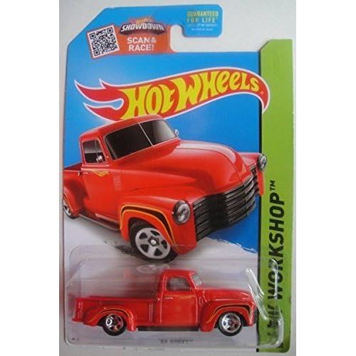  Hot Wheels 2015 HW Workshop 52 Chevy 244/250, Red