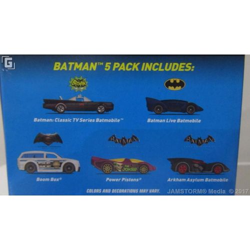  Hot Wheels 2017 Batman 5-Pack