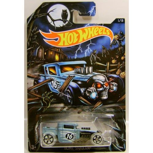  BONE SHAKER HOT WHEELS HW HAPPY HALLOWEEN SERIES 2016 16 DIECAST 1/8